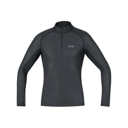 GORE Cycling long sleeve t-shirt - M GWS BL THERMO TURTLENECK - black