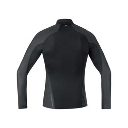 GORE Cycling long sleeve t-shirt - M GWS BL THERMO TURTLENECK - black