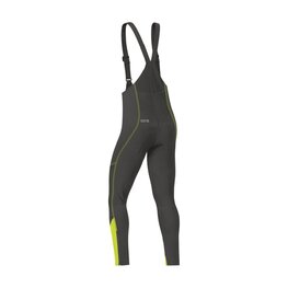 GORE Cycling long bib trousers - C3 GWS - yellow/black
