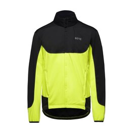 GORE Cycling thermal jacket - C5 GWS THERMO - yellow/black