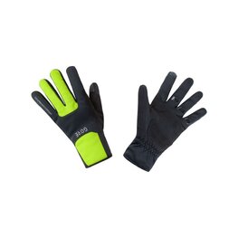 GORE Cycling long-finger gloves - M GWS THERMO - yellow/black