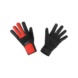 GORE Cycling long-finger gloves - M GWS THERMO - red/black