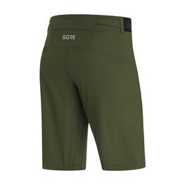 GORE Cycling shorts without bib - C5 - green