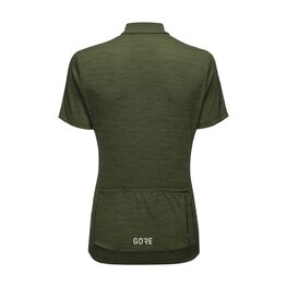 GORE Cycling short sleeve jersey - C3 WMN - green