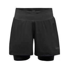 GORE Cycling shorts without bib - R5 2IN1 - black