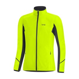 GORE Cycling windproof jacket - R3 PARTIAL GTX - yellow