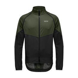 GORE Cycling windproof jacket - PHANTOM - green/black