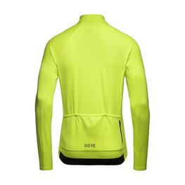 GORE Cycling winter long sleeve jersey - C3 THERMO - yellow