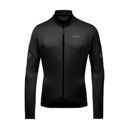 GORE Cycling winter long sleeve jersey - C3 THERMO - black