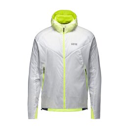 GORE Cycling windproof jacket - R5 GTX INFINIUM™ - white/yellow
