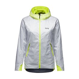 GORE Cycling windproof jacket - R5 GTX INFINIUM™ WMN - white/yellow