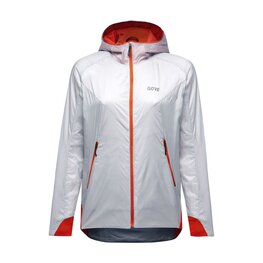 GORE Cycling windproof jacket - R5 GTX INFINIUM™ WMN - white/orange
