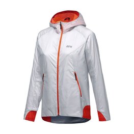 GORE Cycling windproof jacket - R5 GTX INFINIUM™ WMN - white/orange