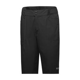 GORE Cycling shorts without bib - PASSION - black