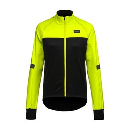 GORE Cycling windproof jacket - PHANTOM WMN - black/yellow