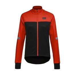 GORE Cycling windproof jacket - PHANTOM WMN - black/orange