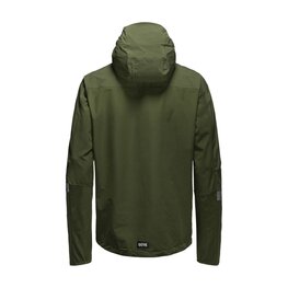 GORE Cycling rain jacket - LUPRA - green