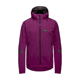 GORE Cycling rain jacket - LUPRA - purple