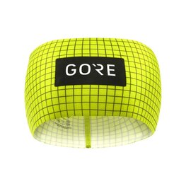 GORE Cycling headband - M GRID - yellow