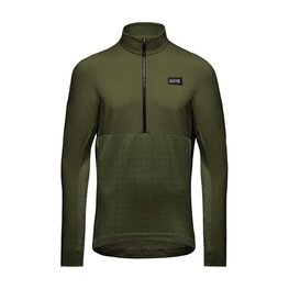 GORE Cycling windproof jacket - TRAILPR HYBRID - green