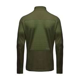 GORE Cycling windproof jacket - TRAILPR HYBRID - green