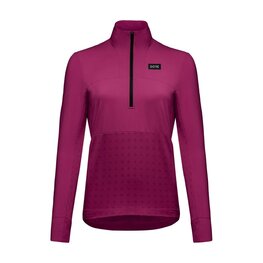 GORE Cycling windproof jacket - TRAILPR HYBRID - purple