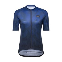 GORE Cycling short sleeve jersey - RAIN CAMO WMN - blue