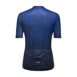 GORE Cycling short sleeve jersey - RAIN CAMO WMN - blue