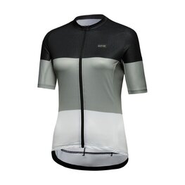 GORE Cycling short sleeve jersey - SPIRIT STRIPES - black/grey