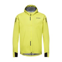 GORE Cycling windproof jacket - CONCURVE GORE-TEX - yellow