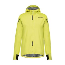 GORE Cycling windproof jacket - CONCURVE GTX - yellow