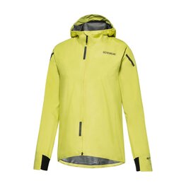 GORE Cycling windproof jacket - CONCURVE GTX - yellow