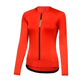 GORE Cycling winter long sleeve jersey - SPINSHIFT - red