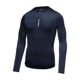 GORE Cycling winter long sleeve jersey - SPINSHIFT - blue