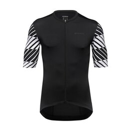 GORE Cycling short sleeve jersey - SWIFTRIDE OPTICAL - white/black