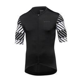 GORE Cycling short sleeve jersey - SWIFTRIDE OPTICAL - black/white