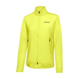 GORE Cycling windproof jacket - CONCURVE - yellow