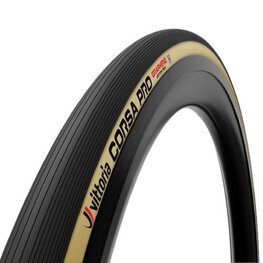 VITTORIA tyre - CORSA PRO 23-28 - black/beige