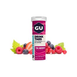 GU Cycling nutrition - HYDRATION DRINK TABS 54 G TRIBERRY