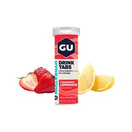 GU Cycling nutrition - HYDRATION DRINK TABS 54 G STRAWBERRY LEMONADE