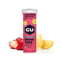 GU drink - DRINK TAABS 54 g STRAWBERRY HIBISCUS