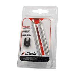 VITTORIA extension - VALVE EXTENSION 30 MM BLISTER 2 PCS. IN ALU + SPANNER