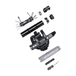CRANKBROTHERS basket - S.O.S. BC18 BOTTLE CAGE KIT - black