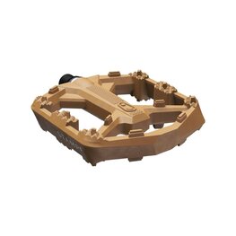CRANKBROTHERS pedals - STAMP 0 SMALL - brown