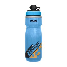 CAMELBAK Cycling water bottle - PODIUM DIRT SERIES CHILL 0,62L - blue/orange