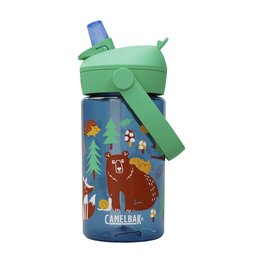 CAMELBAK Cycling water bottle - THRIVE FLIP STRAW KIDS 0,4l - green/blue