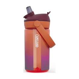 CAMELBAK Cycling water bottle - THRIVE FLIP STRAW KIDS 0,4 l - orange/multicolour