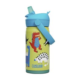 CAMELBAK Cycling water bottle - THRIVE FLIP STRAW KIDS VSS 0,35 L - yellow/multicolour