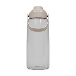 CAMELBAK Cycling water bottle - THRIVE CHUG 1 L - beige/transparent