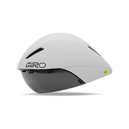 GIRO Cycling helmet - AEROHEAD MIPS - white/silver